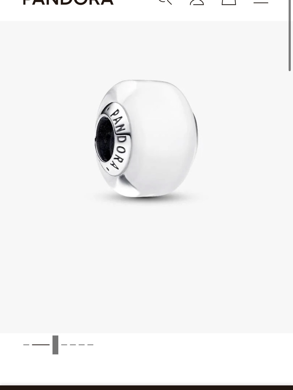 Pandora Mini Murano Glass Charm